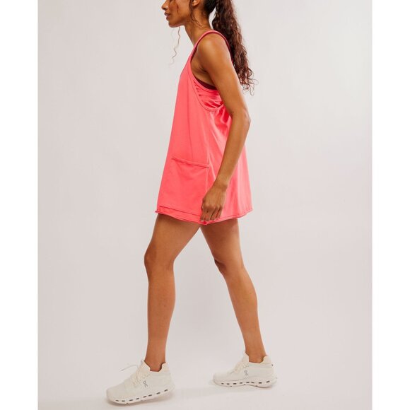 NWT FP MOVEMENT Hot Shot Mini Dress / Electric Sunset - Picture 3 of 7